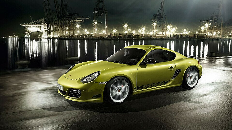 Feierte in LA Weltpremiere: Porsche Cayman R, Foto: Porsche