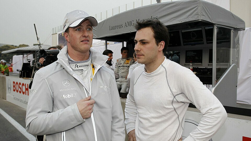Ralf Schumacher und Gary Paffett hoffen in Spielberg auf ein gutes Ergebnis, Foto: DTM