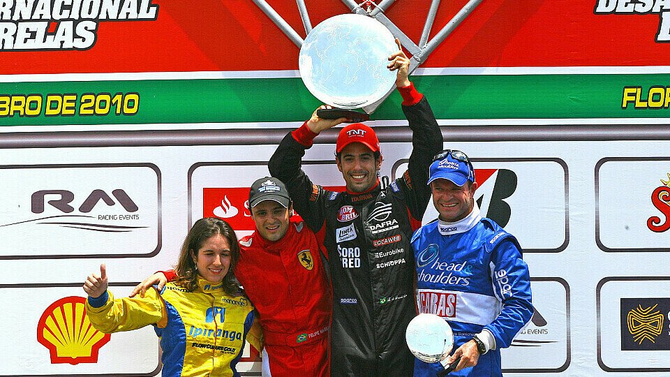 Lucas di Grassi holte den Sieg - Ana Beatriz, Felipe Massa und Rubens Barrichello eigentlich auch., Foto: mfdois