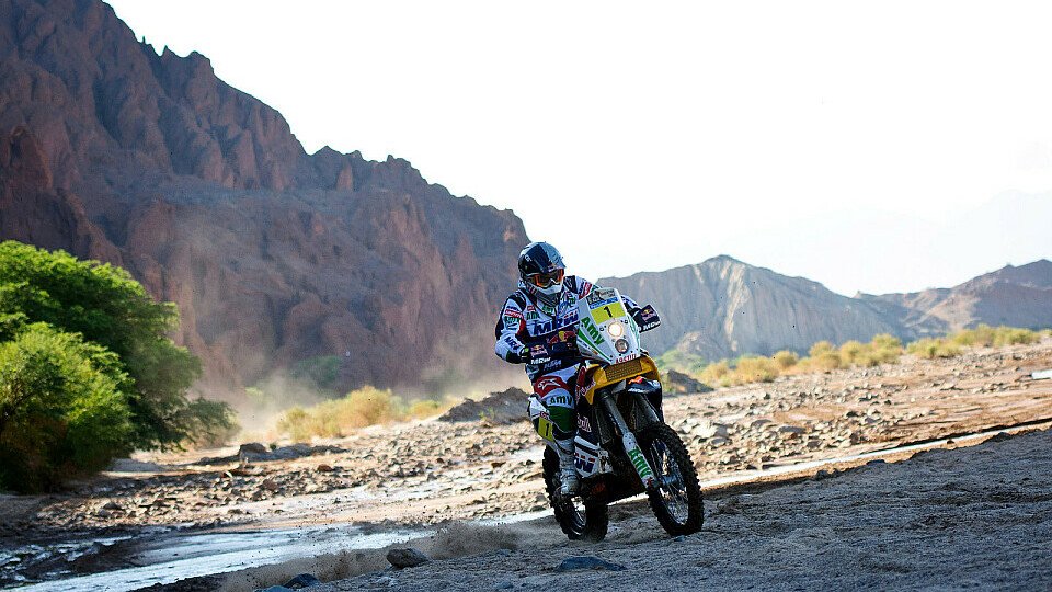 Marc Coma hat die dritte Etappe der Rallye Dakar bei den Motorrädern gewonnen., Foto: Red Bull