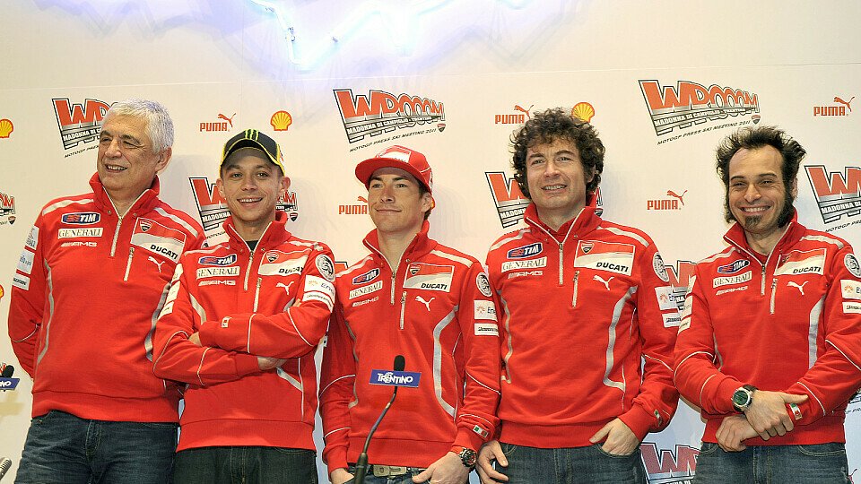 Team Manager und Testfahrer Vittoriano Guareschi über die GP11., Foto: Ducati