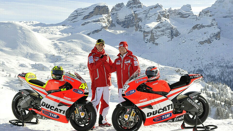 So sehen die neuen Ducati-Farben für die Saison 2011 aus., Foto: Ducati