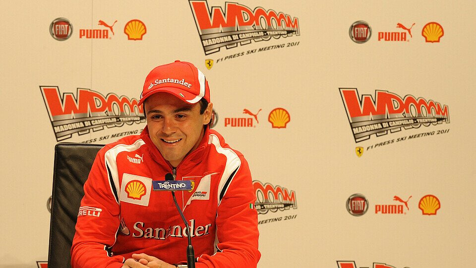 Felipe Massa hat gut lachen - besondere Trainingsprogramme hat der kleine Brasilianer nicht nötig, Foto: Ferrari