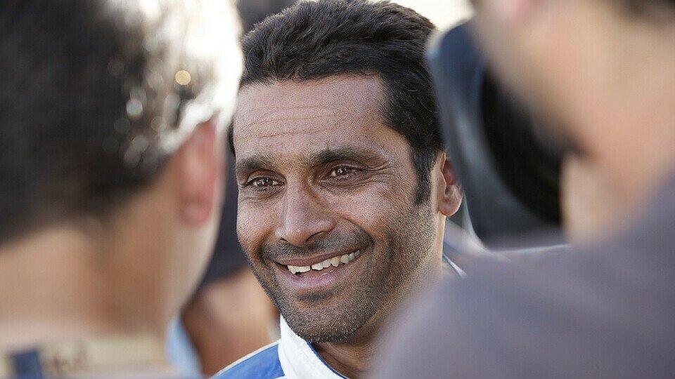 Ein strahlender Sieger: Nasser Al-Attiyah, Foto: VW Motorsport