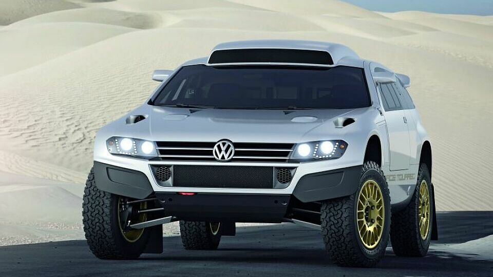 Der Dakar-Seriensieger für die Straße: Race Touareg 3 Qatar, Foto: Volkswagen