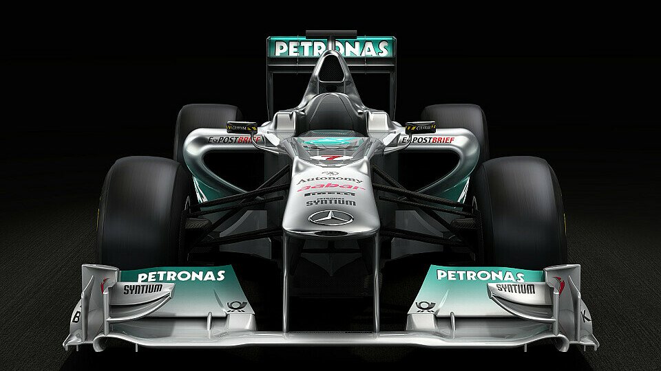 So sieht der neue Silberpfeil aus, Foto: Mercedes GP