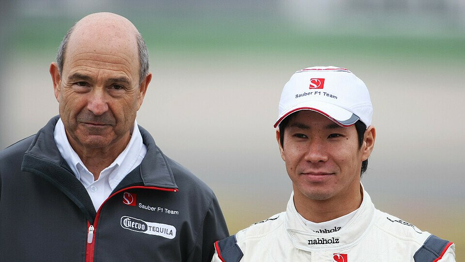 Peter Sauber baut auf Kamui Kobayashi und F1-Rookie Sergio Perez, Foto: Sutton