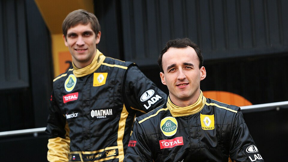 Aus der Formel 1 in die DTM: Die früheren Teamkollegen Vitaly Petrov und Robert Kubica, Foto: Sutton