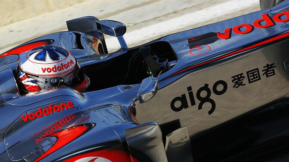 Gary Paffett bei Testfahrten für McLaren in Valencia, Foto: Sutton
