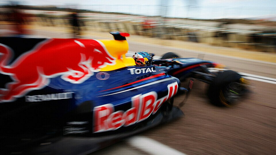 Sebastian Vettel hatte bereits in Valenica eine Bestzeit hingelegt, Foto: Red Bull/GEPA