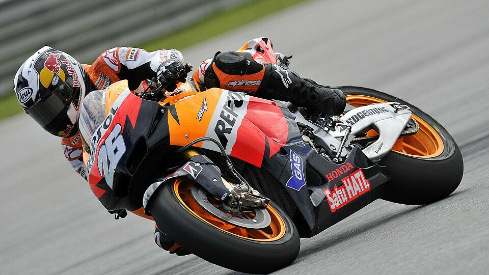 Guter erster Sepang Test für Pedrosa. Der zweite soll noch besser werden., Foto: Milagro