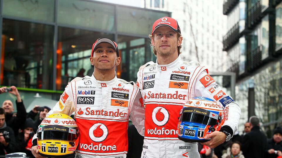 Lewis und Jenson wollen auch 2011 gemeinsame Sache machen, Foto: Sutton