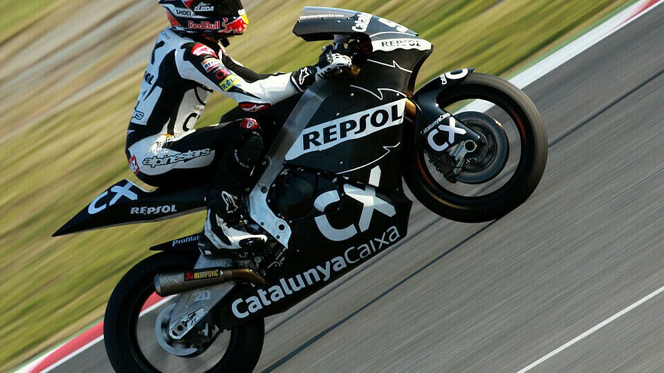 Marc Marquez fühlt sich auf seiner Moto2-Maschine immer wohler, Foto: Repsol