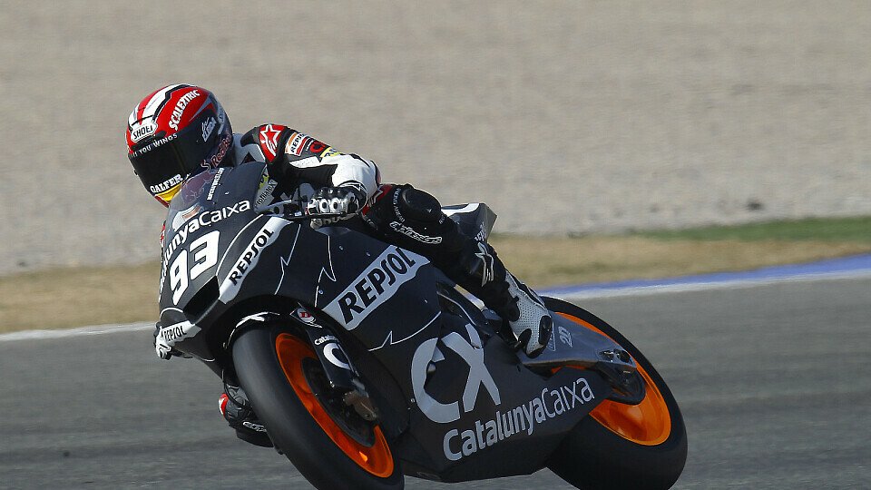 Gerade auf der Bremse will sich Marquez noch verbessern., Foto: Repsol