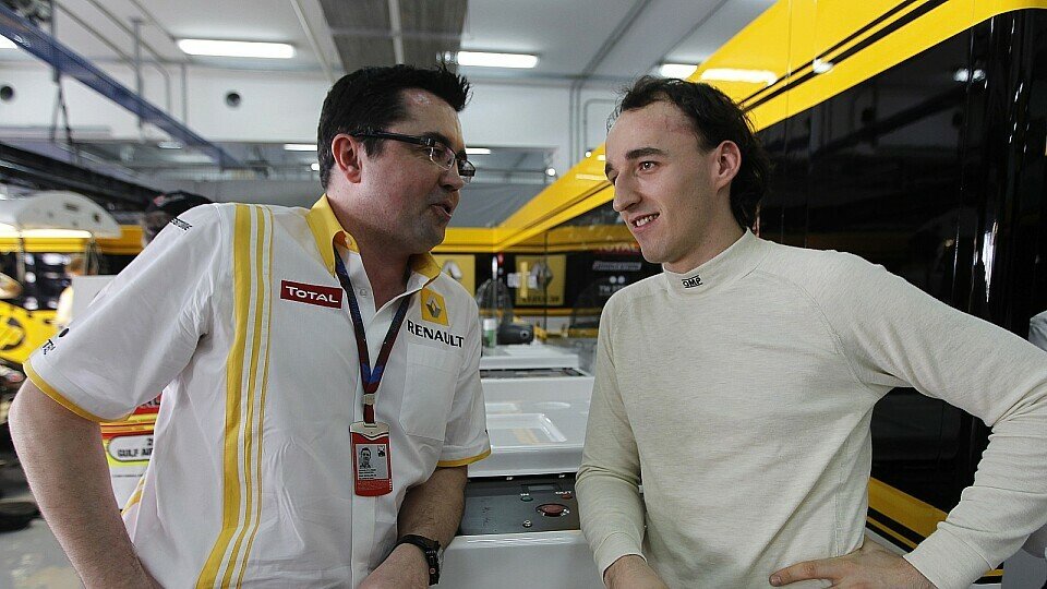 Fährt Robert Kubica 2014 wieder für Eric Boullier?, Foto: Lotus Renault