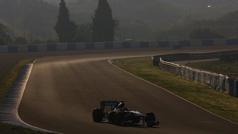 Rubens Barrichello sicherte sich um Abschluss der Tests in Jerez die Bestzeit, Foto: Sutton