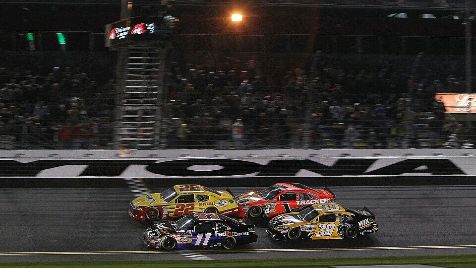 Photo-Finish in Daytona, Foto: NASCAR