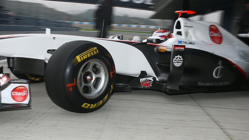 Kamui Kobayashi ist der neue Anführer im Sauber-Team, Foto: Pirelli