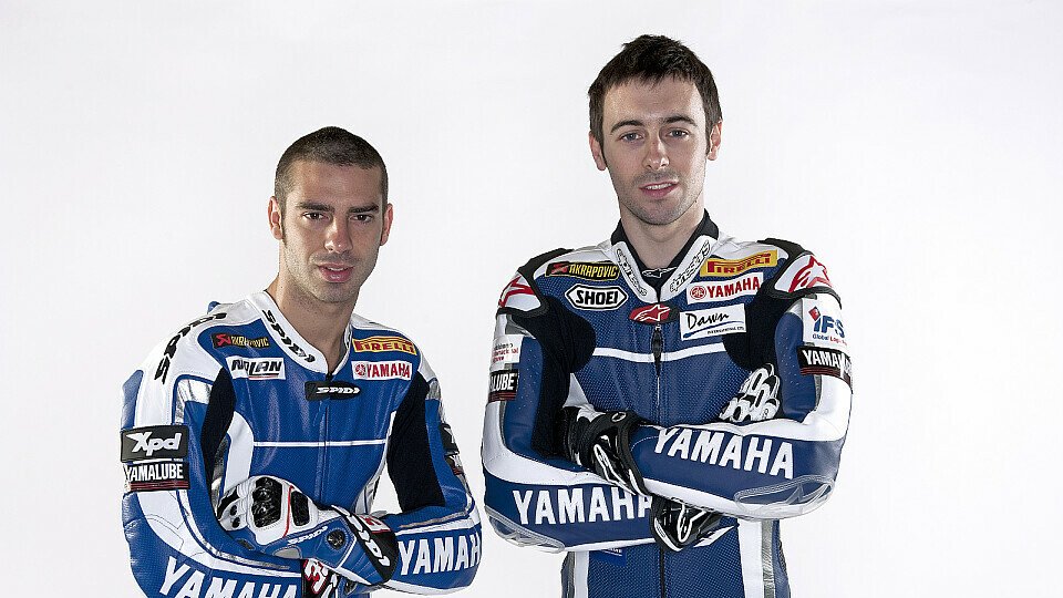 Marco Melandri und Eugene Laverty hoffen auf einen guten Auftakt nach dem letzten Test, Foto: Yamaha