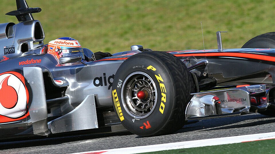 Jenson Button kam nicht so viel wie gewünscht zum Fahren, Foto: Pirelli