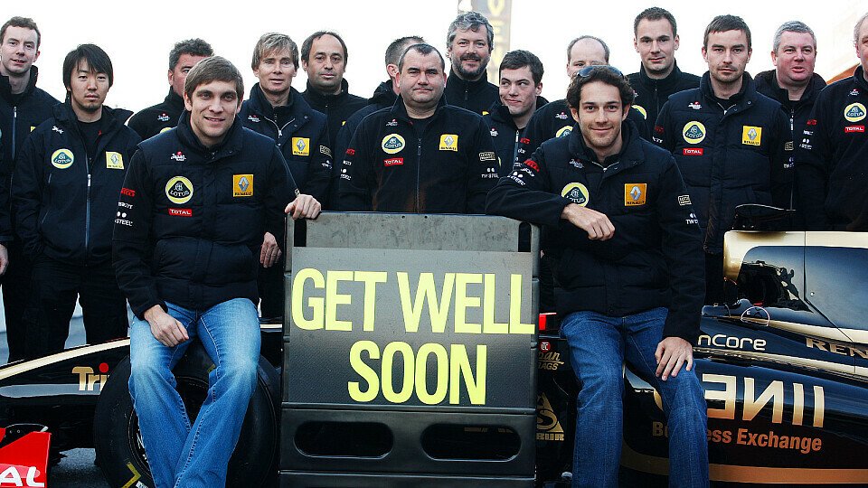 Beim Renault-Team hat man noch Hoffnung auf Renneinsätze von Robert Kubica in diesem Jahr, Foto: Sutton