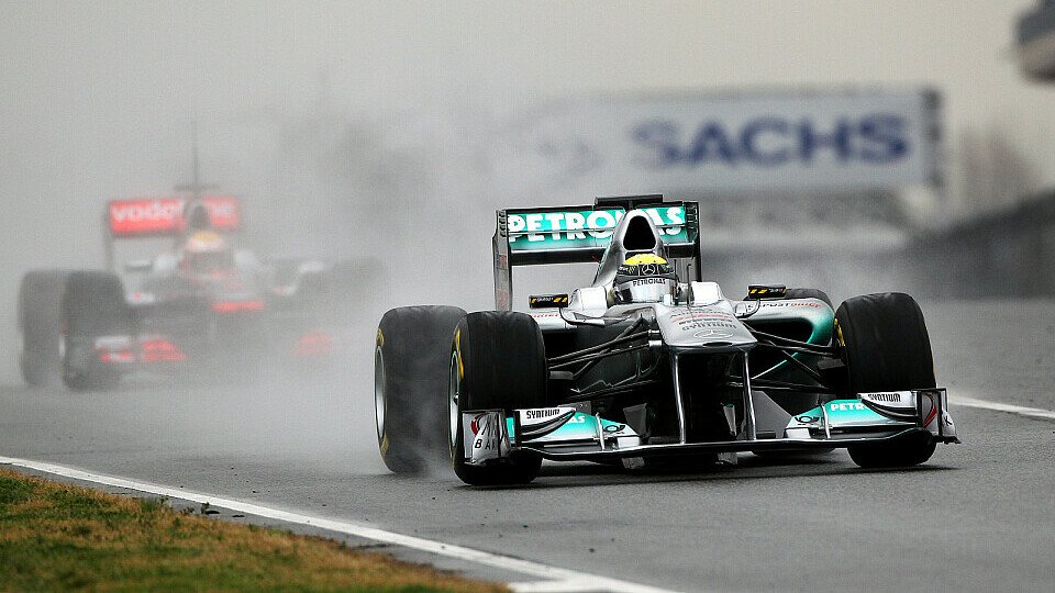 Nico Rosberg schnappte sich die Bestzeit in Barcelona, Foto: Sutton