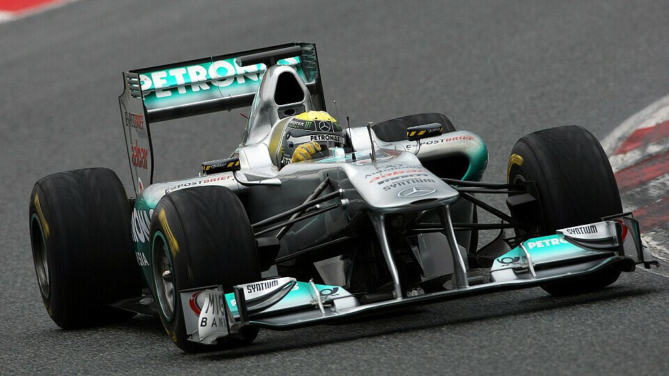 Nico Rosberg konnte sich über gute Entwicklungen freuen, Foto: Sutton