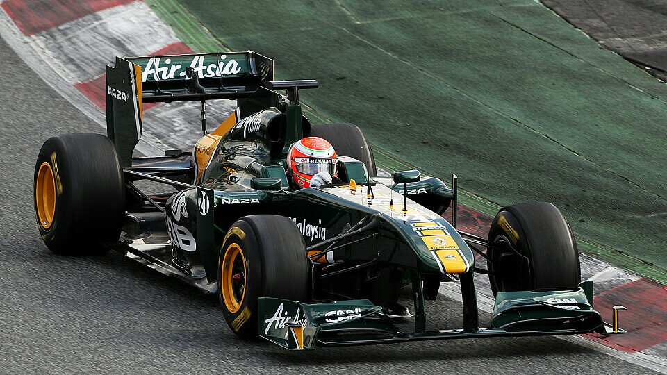 Jarno Trulli war mit dem neuen Lotus zufrieden - doch die Freude hielt nicht lange, Foto: Sutton