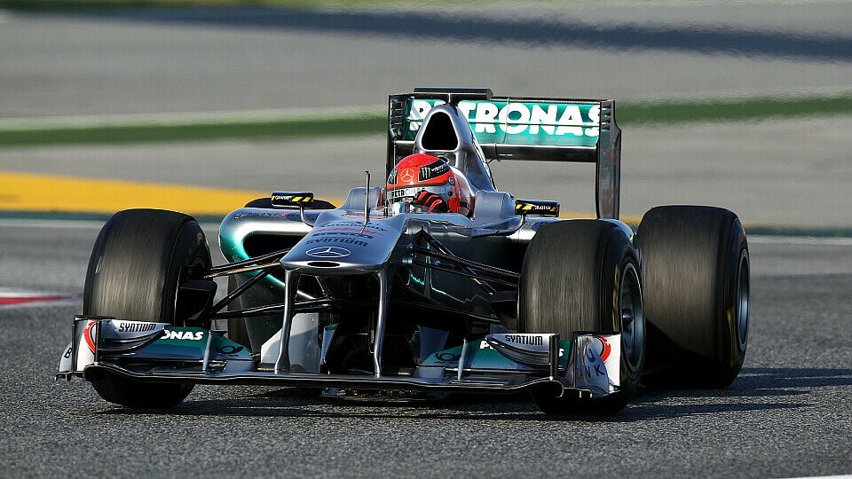 Michael Schumacher fuhr eine Renndistanz, Foto: Sutton