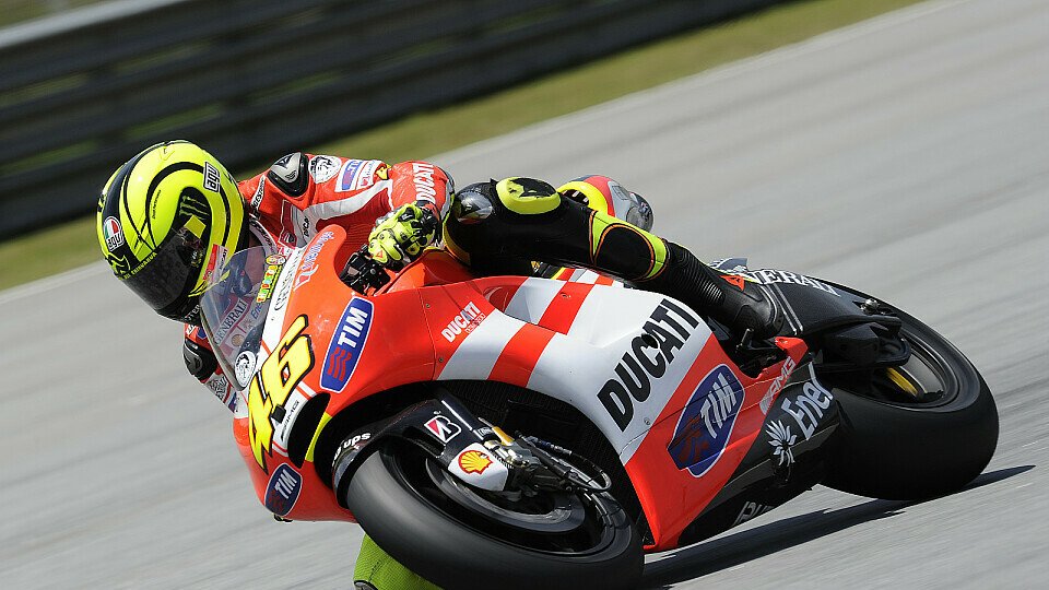 Valentino Rossi hatte in Sepang Probleme mit dem Chassis-Setup, Foto: Milagro
