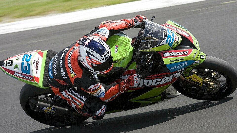 Broc Parkes fuhr im zweiten freien Training die schnellste Zeit, Foto: Kawasaki