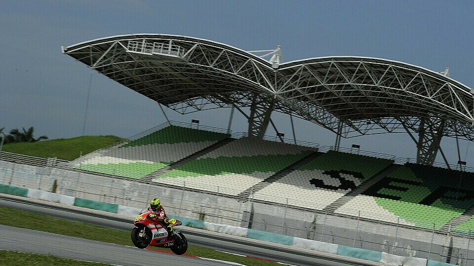 In Sepang wird wieder ausführlich getestet, Foto: Ducati