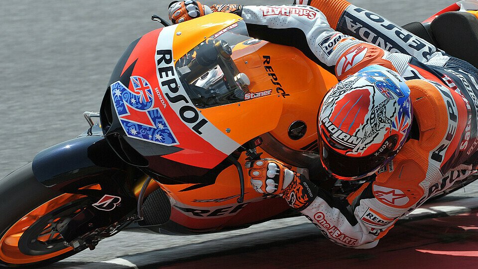 Kann Casey Stoner in Katar wieder dominieren, oder ist die Ducati dort nur unglaublich gut? Die Testfahrten ab heute Abend werden darüber einen ersten Aufschluss bringen., Foto: Repsol Honda