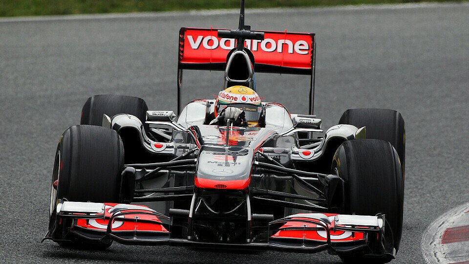 Lewis Hamilton ist noch nicht begeistert vom McLaren, Foto: Sutton