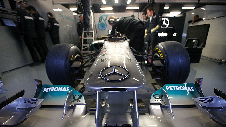 Mercedes hat sich scheinbar an Red Bull und Ferrari angenähert, Foto: Mercedes GP