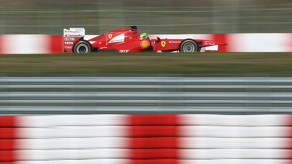 Ferrari hinterließ bei den Testfahrten einen starken Eindruck, Foto: Sutton