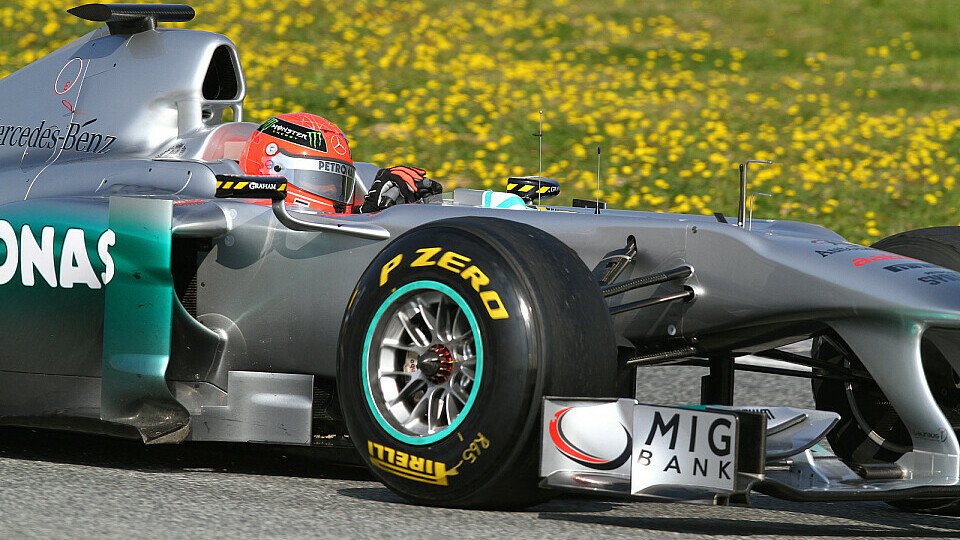 Michael Schumacher lobte die Pirelli-Reifen beim Australien-GP, Foto: Pirelli