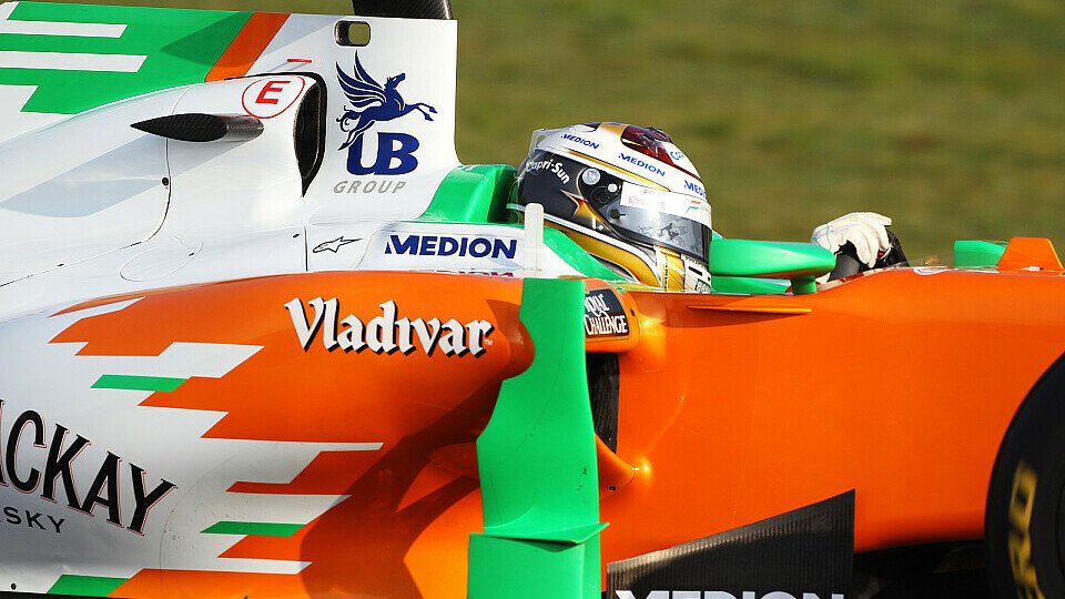 Force India: VJM04 noch verbesserungswürdig, Foto: Sutton