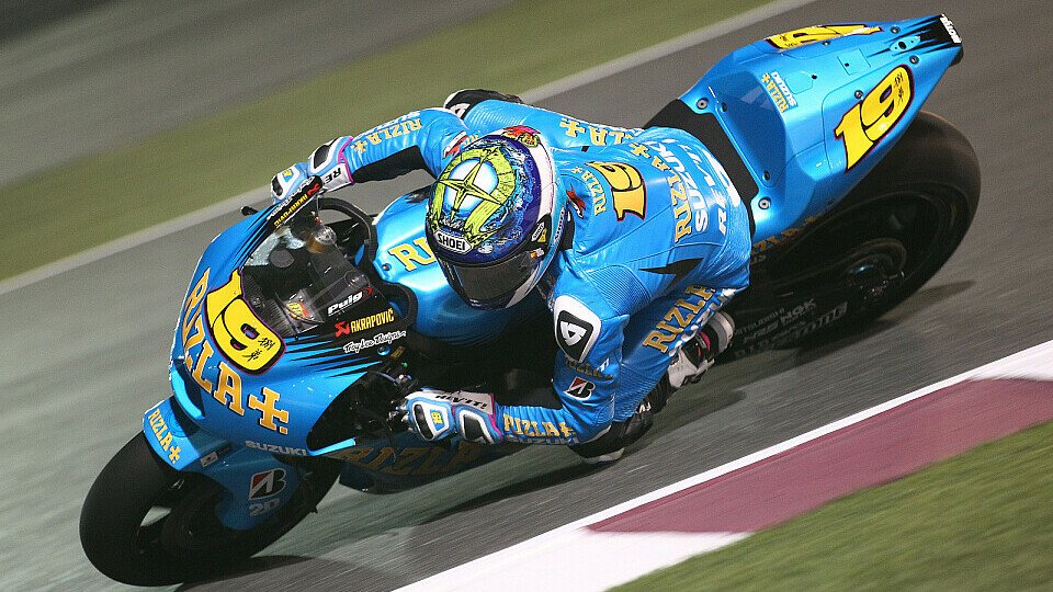 Alvaro Bautista hatte mit seiner Suzuki einen schlechten Einstand in die MotoGP-Saison 2011, Foto: Suzuki