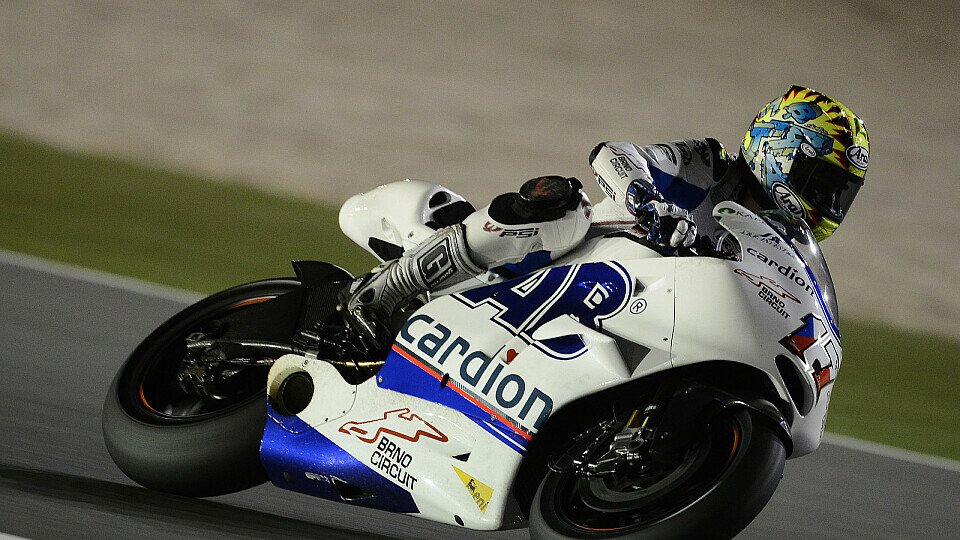 Karel Abraham blieb bei seinem Debüt in der MotoGP immerhin vor Moto2-Weltmeister Toni Elias, Foto: Milagro
