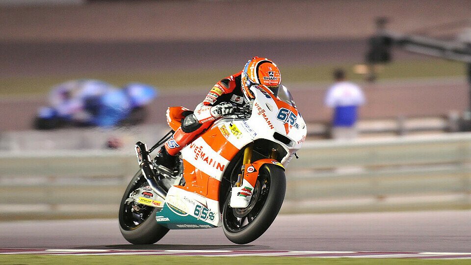 Stefan Bradl war anch dem ersten Tag in Katar sehr zufrieden, Foto: Kiefer Racing
