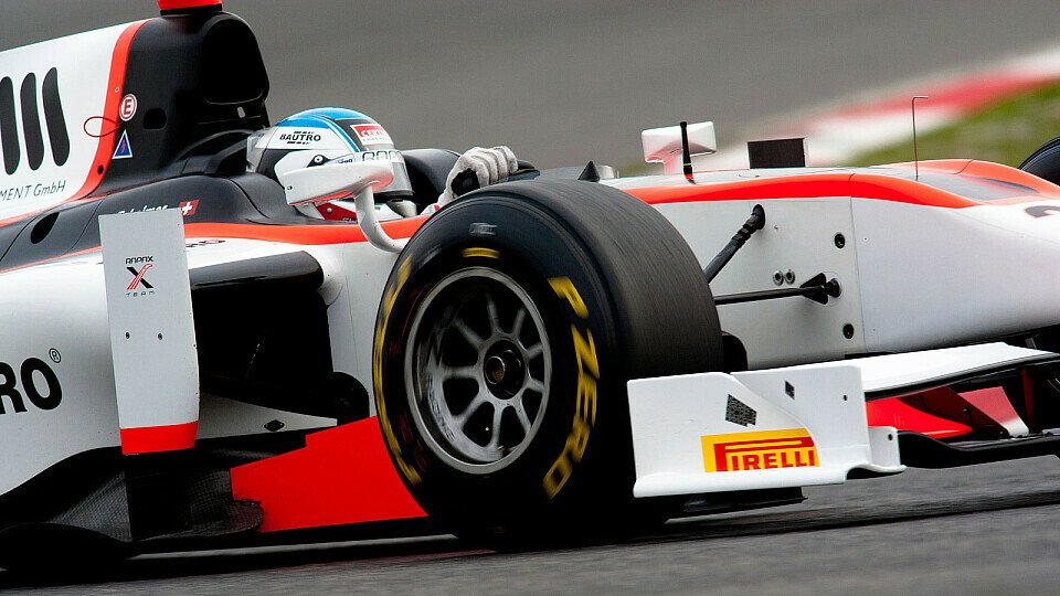 Fabio Leimer erlebte einen heftigen Crash, Foto: GP2 Asia Series