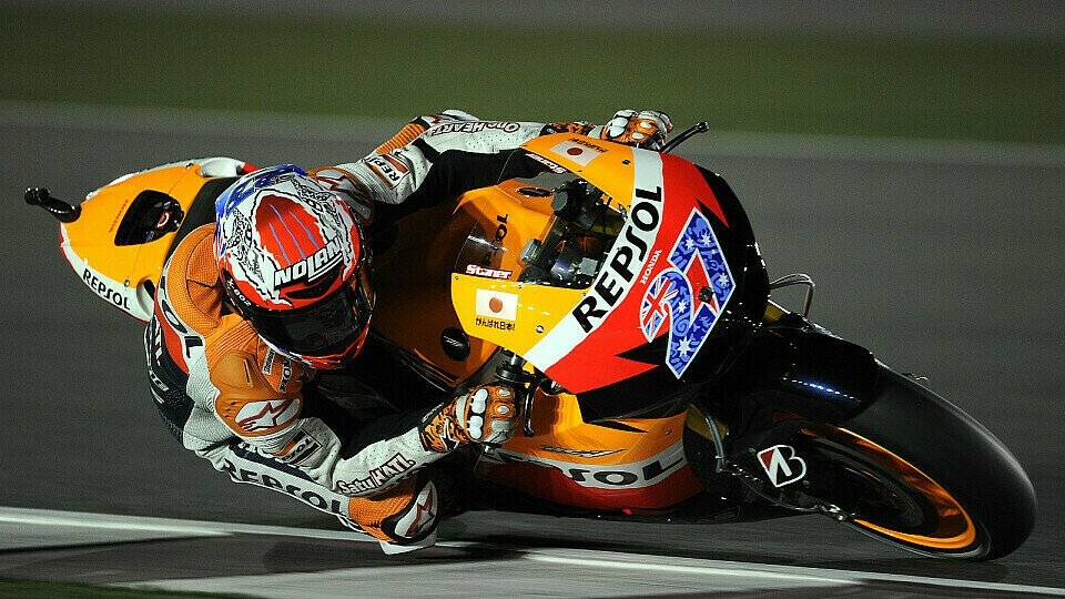 Casey Stoner freut sich auf die kommenden Rennen, Foto: Milagro