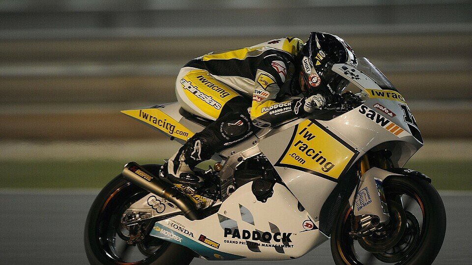 Thomas Lüthi fuhr lieber auf Platz drei statt im Kampf um den Sieg zu stürzen, Foto: Milagro