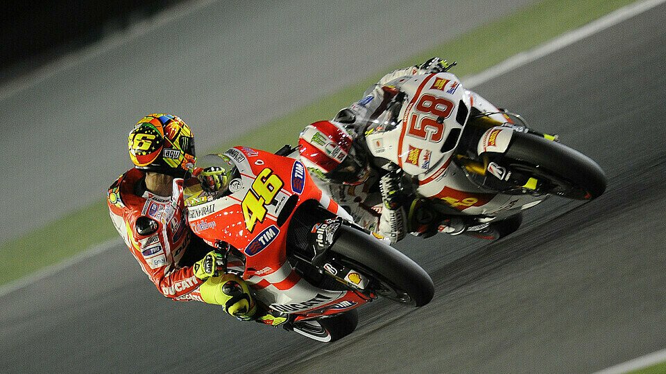 Valentino Rossi glaubt an Marco Simoncellis Siegeswillen, Foto: Milagro