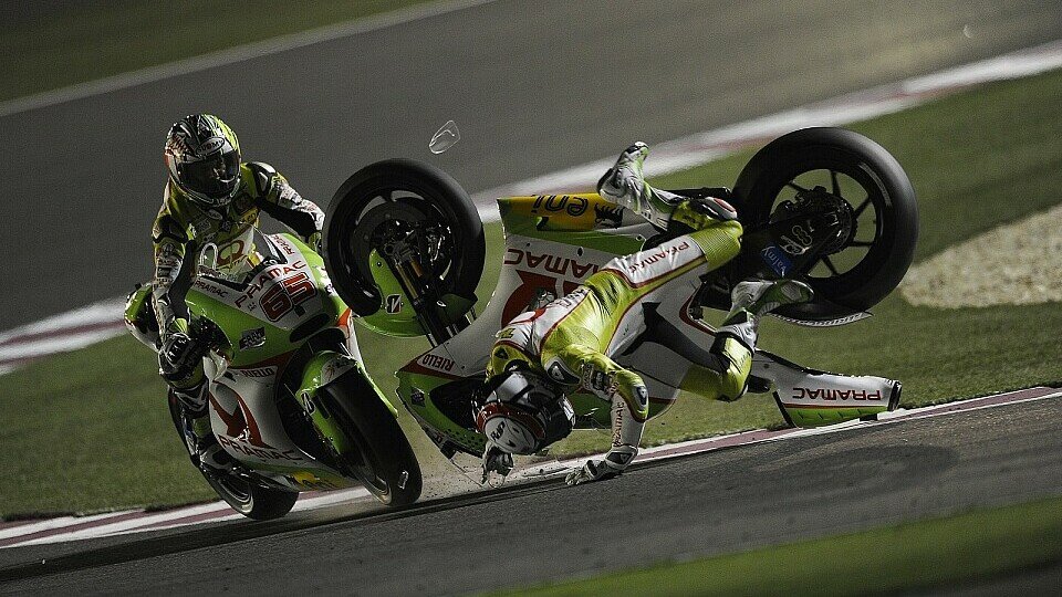 In Katar sah keiner der Pramac-Fahrer das Ziel, Foto: Milagro