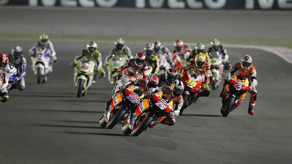 Das erste MotoGP Wochenende wird ein ausgedehntes, Foto: Milagro