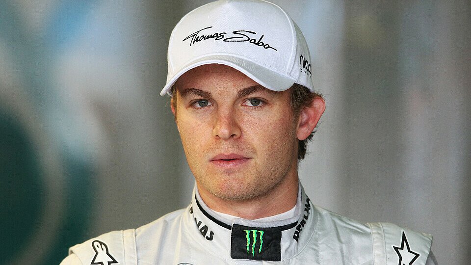 Nico Rosberg hielt gar nichts von der ungestümen Aktion des Williams-Routiniers, Foto: Sutton