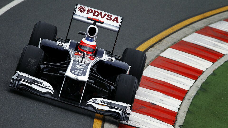 Rubens Barrichello war glücklich, das KER-System an Bord des FW33 zu haben, Foto: Sutton Rubens Barrichello war glücklich, das KER-System an Bord des FW33 zu haben, Foto: Sutton