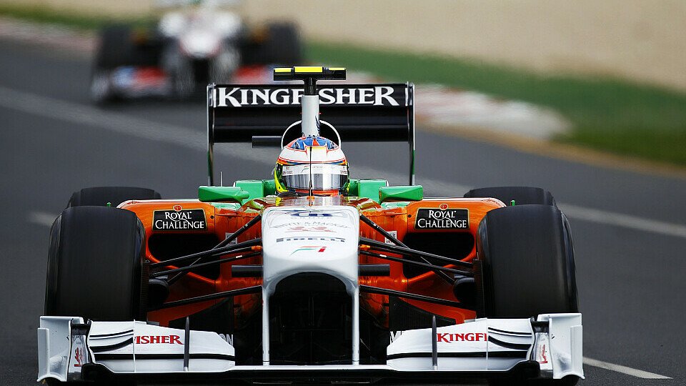 Di Resta und Hülkenberg fühlen sich wohl im Auto, Foto: Sutton Di Resta und Hülkenberg fühlen sich wohl im Auto, Foto: Sutton